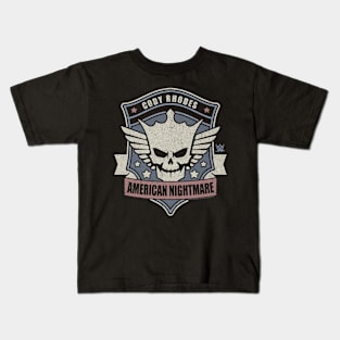 Cody Rhodes American Nightmare Logo Distressed Kids T-Shirt